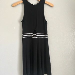 American Eagle Black dress with Torso “Key Hole”